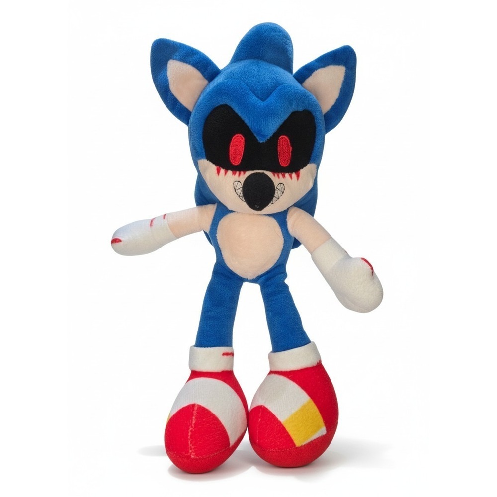 SEGA Exe Evil Sonic The Hedgehog Plush Toy Children's 14in Blue Stuffed Horror
